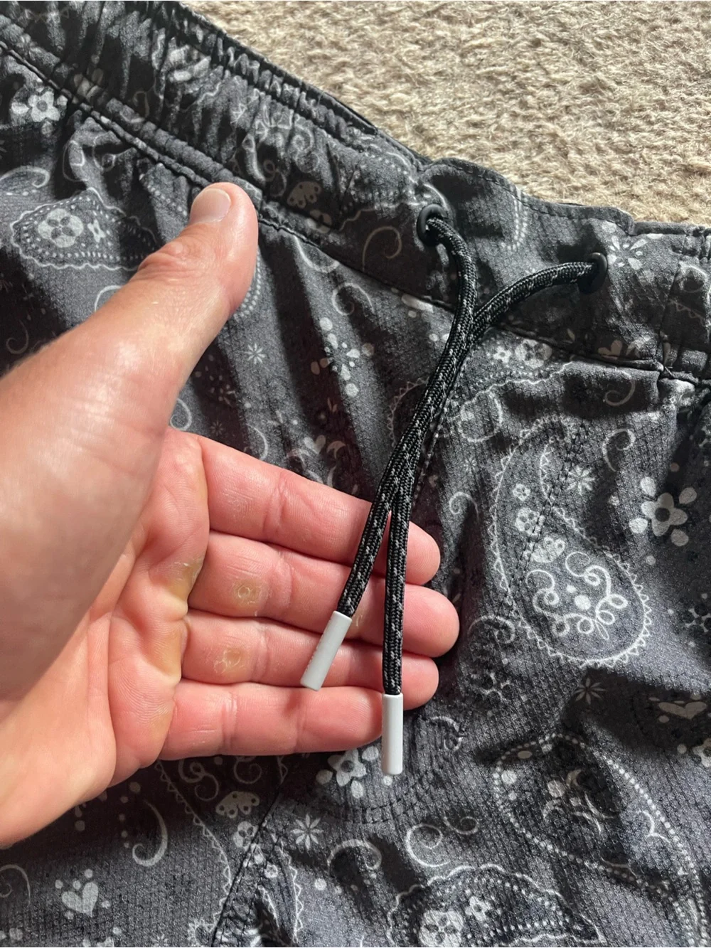 LEGENDS Black Paisley Luka 5’ Shorts 🩳 NWOT 🏷️ MSRP: $65